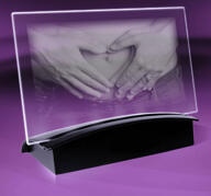 Kristall 180x130x6 mm
